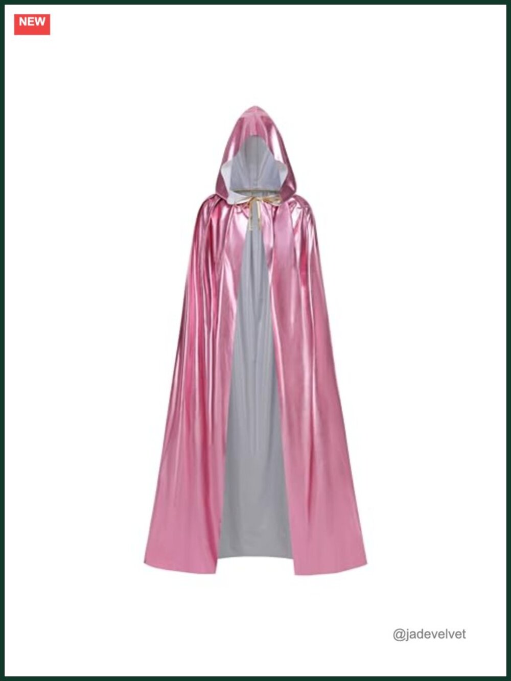 Holographic Shiny Halloween Cape Unisex Costume Cosplay